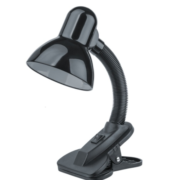 Светильник настольный Navigator 61 640 NDF-C011-60W-BL-E27 прищепка, черный