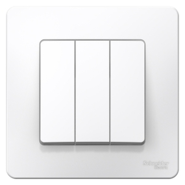 Legrand INSPIRIA Белый Выключатель 1-клавишный IP20 скрытая установка