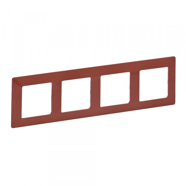 Legrand INSPIRIA Белый Рамка 4-местная IP20 скрытая установка