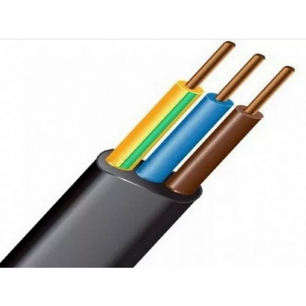 Провод ВВГнг(А)-LS 3х1,5-0,66 плоский