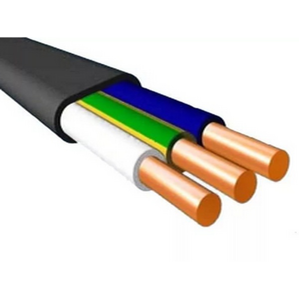Провод ВВГнг(А)-LS 3х4-0.66 плоский