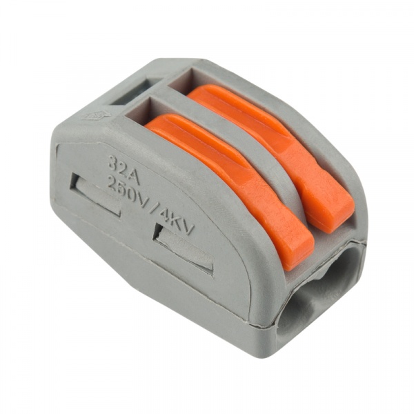 Клемма 2проводная унив многоразовая(0,08-2,5(4)мм)REXANT