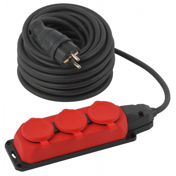 Удлинитель силовой ЭРА RPx-1-2*0.75-20м 1гнездо без заземляющих контактов