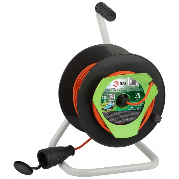 Удлинитель силовой ЭРА RPx-1-2*0.75-30м 1гнездо без заземляющих контактов