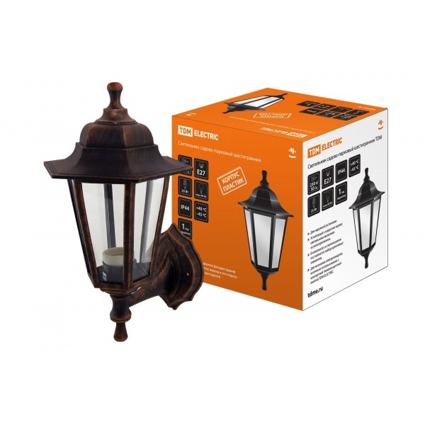 Светильник садово-парковый настенный TDM