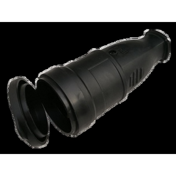 Штепсельное гнездо с/з UNIVersal/Smartbuy белый