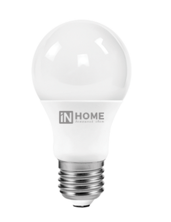 Светодиодная лампа IN HOME LED-A60-VC 10Вт 230В Е27 4000К