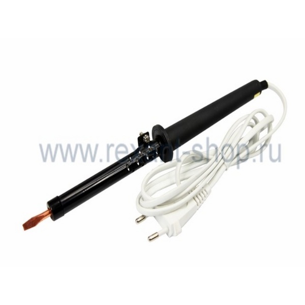 Электропаяльник REXANT ПП 220В 100Вт пластиковая ручка ЭПСН 12-0291-1