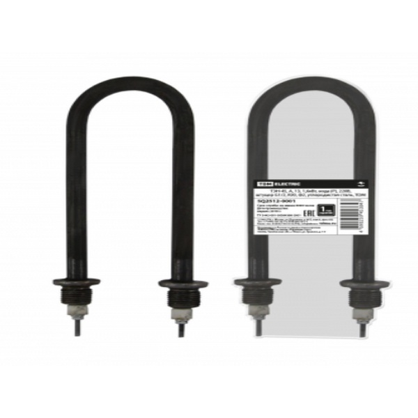 ТЭН-45, А, 13, 1,6кВт, вода (Р), 220В, штуцер G1/2, R30, Ф2, углеродистая сталь, TDM