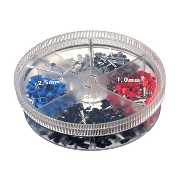 Наконечник-гильза с изолир.фланцем под 2 провода НГИ2 1,5-8 IEK (10шт в уп)