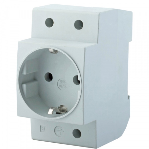Розетка на DIN-рейку 2п-PEN 16F PM-102 220B D