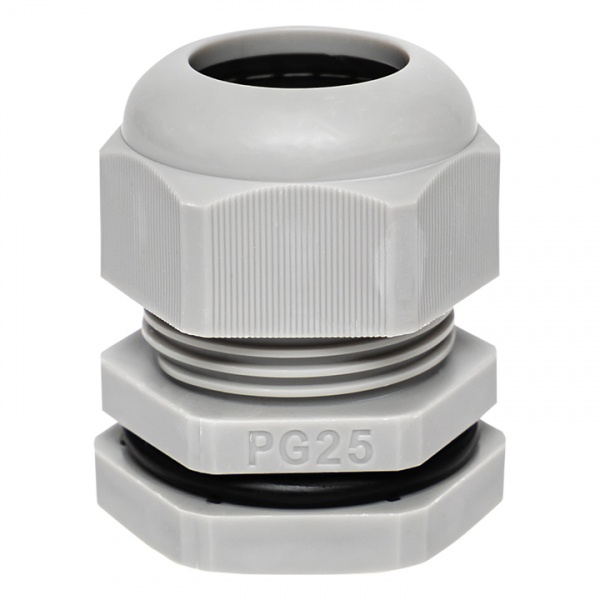Сальник PG 25 IP54 d отверстия 30мм, d проводника 16-21мм