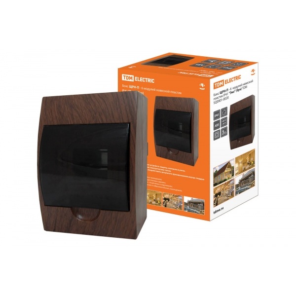 Бокс навесной TDM ЩРН-П-24 IP40 "Эко" (сосна) ЩРНП