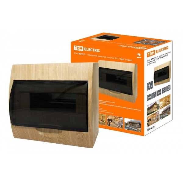 Бокс навесной  ЩРН-П-18 IP40 "LUXREY"