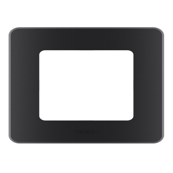 Legrand INSPIRIA АНТРАЦИТ Переключатель1-клавишный  IP20 скр. уст. 673653