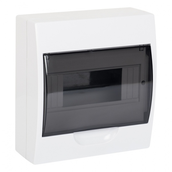 Бокс навесной ЩРН-П-8 с прозр. крыш.наруж. уст.