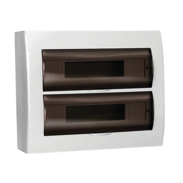 Бокс навесной ЩРВ-П-12 с прозр. крыш.внутрен.уст.