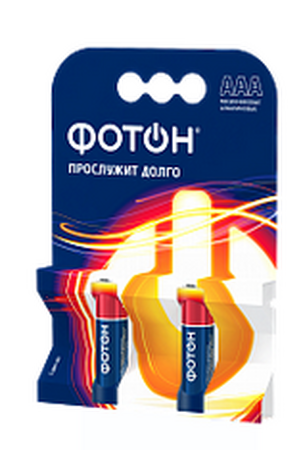 Батарейка алкалиновая ФОТОН AAA LR03 поштучно
