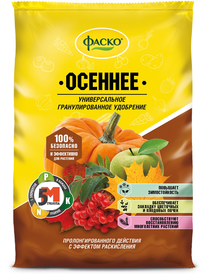 Удобрение минеральное осеннее фосфорно-калийное 1кг