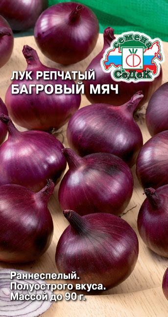 Лук репчатый Багровый мяч 1гр/10, СеДеК СС