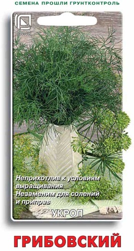 Укроп Грибовский 5-6гр 200%