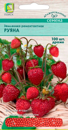 Земляника Руяна ремонтантная 100шт ПЦо