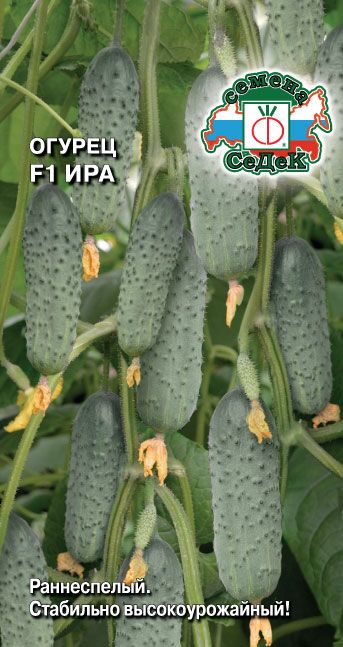 Огурец Ира F1 10 шт 25/100/200, НК300187 ВС
