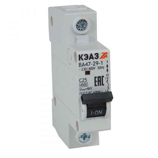 Выключатель автоматический 1П 6А характеристика C 4,5кА Schneider Electric Domovoy