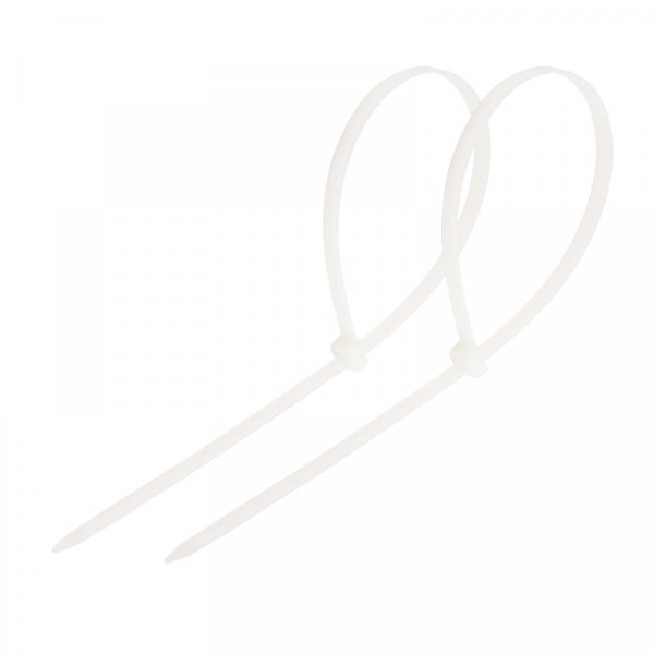 Хомут (стяжка) нейлон 3.6 х 150 белый (100шт) REXANT 07-0150-4