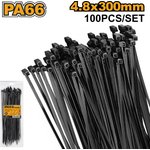 Стяжка нейлонова 300*4,8