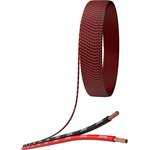 Кабель акустический 2*0,75мм красно-черный