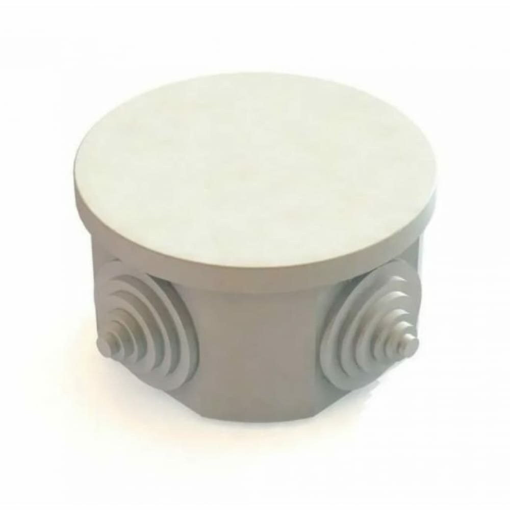 Короб распределительный Greenel серый IP44 (D75х40мм)
