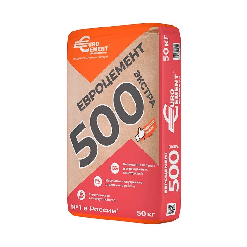 Цемент ЦЕМ I 42,5Н М-500 50кг