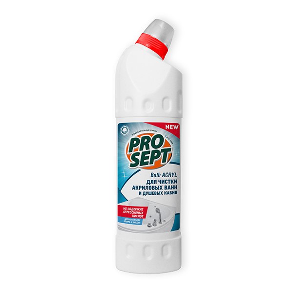 Средство PROSEPT Bath Acrul для чистки акриловых ванн (0,75л)