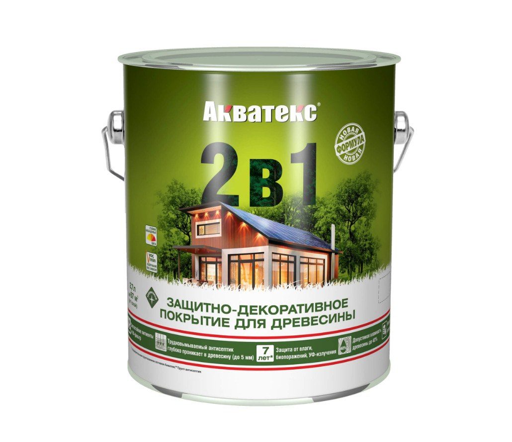 Текстурное покрытие Акватекс 2,7л орех