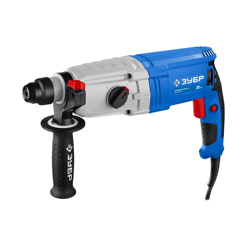 Перфоратор ZUBR 1100Вт 32мм SDS-plus профессиональный