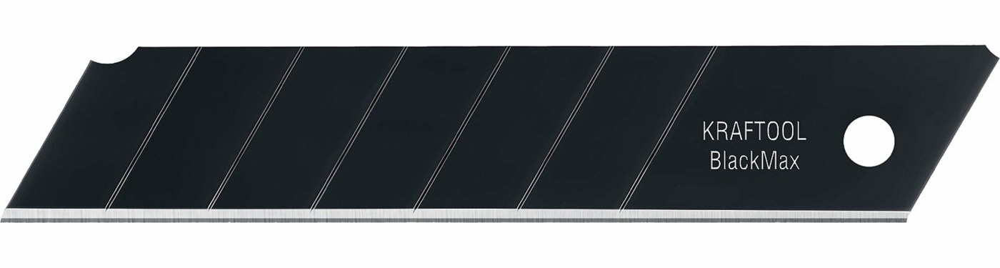 Лезвие сегментированное 25мм 5шт Kraftfool black