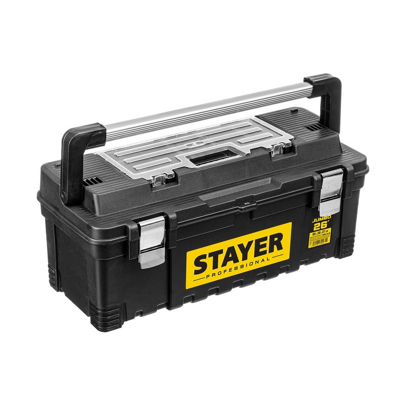 Ящик для инструмента металлический Профессионал STAYER 650х280х270мм