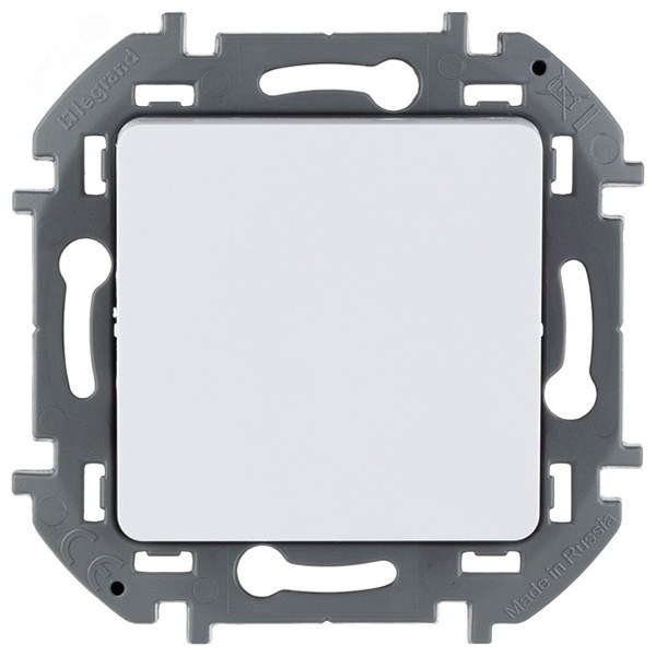 Legrand INSPIRIA Белый Выключатель 1-клавишный IP20 скрыт...