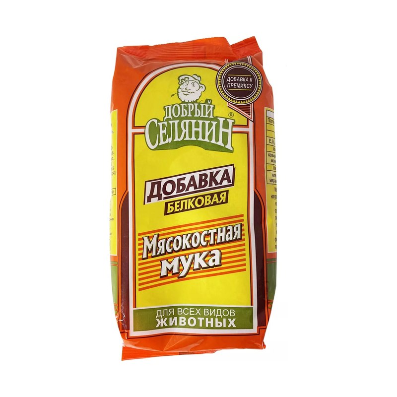 Добавка белковая Добрый Селянин мясокостная мука 400гр
