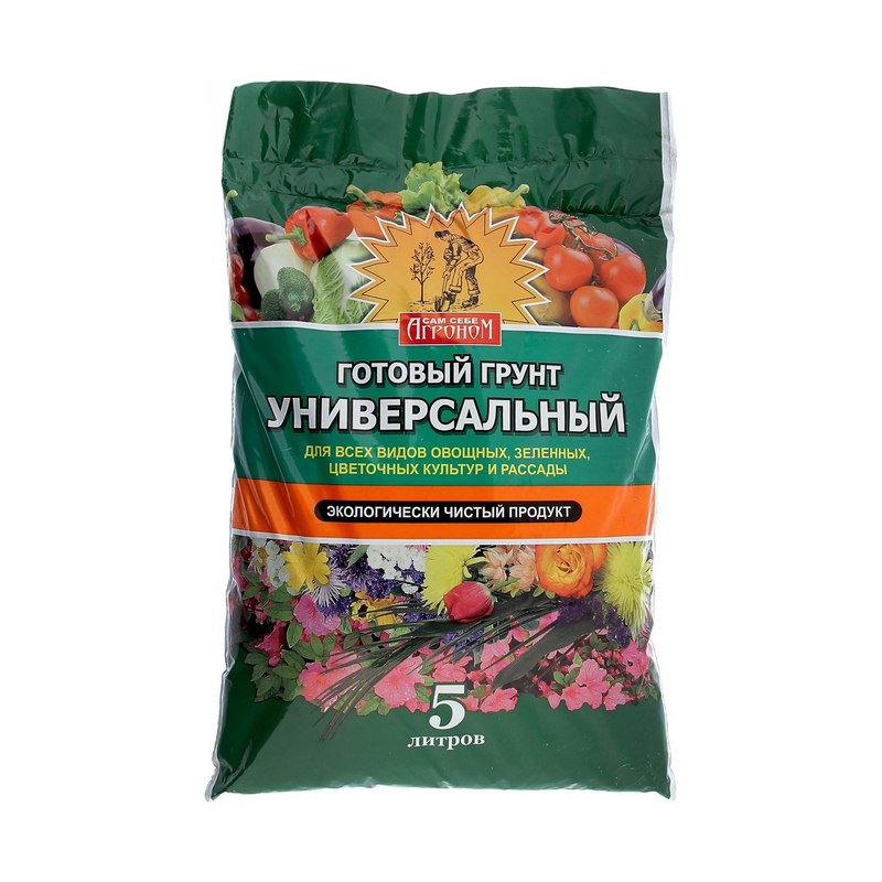 Грунт АГРОНОМ универсальный 5 л