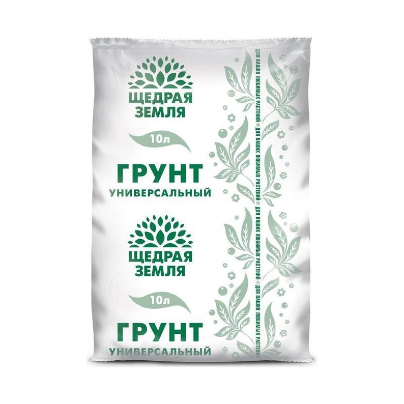 Грунт Щедрая Земля универсальная 10 л