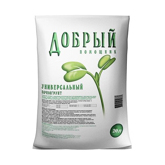 Грунт Добрый помощник универсальный 20 л