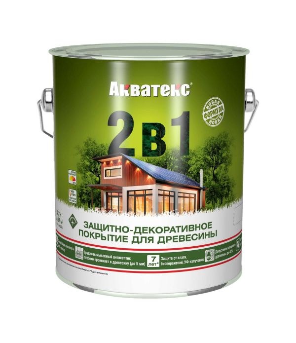 Текстурное покрытие Акватекс 0,8л махагон