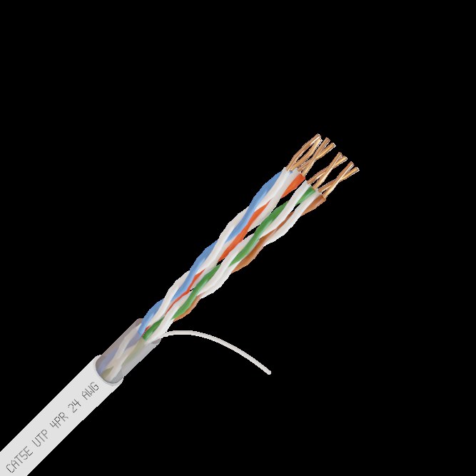 Кабель UTP 4PR 24 AWG cat5e 305 м. омедненный