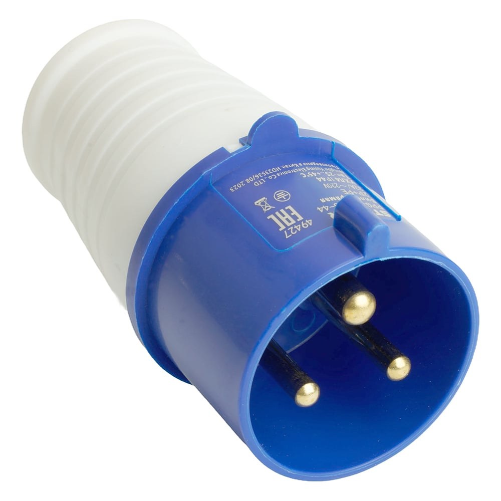 Вилка силовая переносная ST-023 2P+PE 32A 220 А ip44