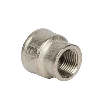 Муфта переходная ВР (внутренняя резьба) 1/2"х3/4" HLV