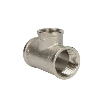 Тройник ВР (внутренняя резьба) 3/4"х1/2"х3/4" HLV