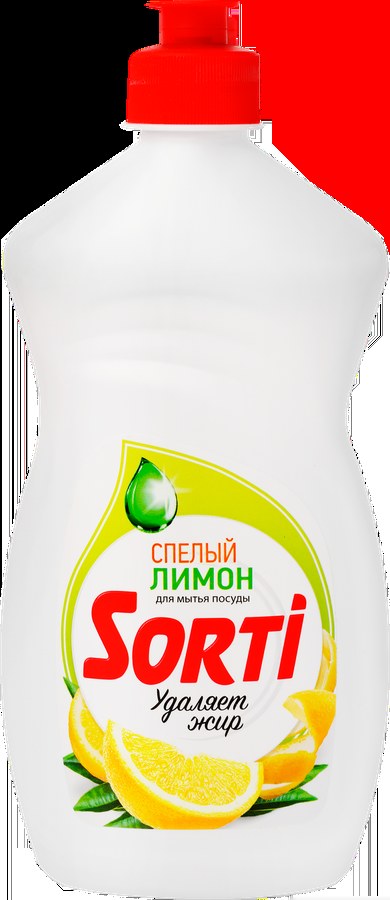 Средство для мытья посуды SORTI Капля 450 г Лимон