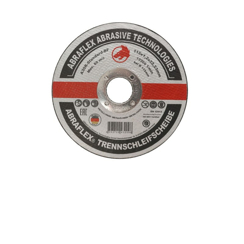 Круг отрезной A30 Standard ABRAFLEX 115×1,6×22,23 мм